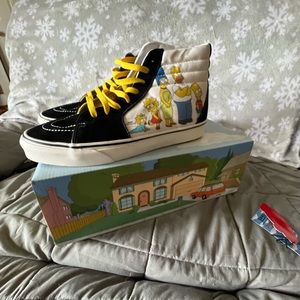 Vans sk8 hi simpsons